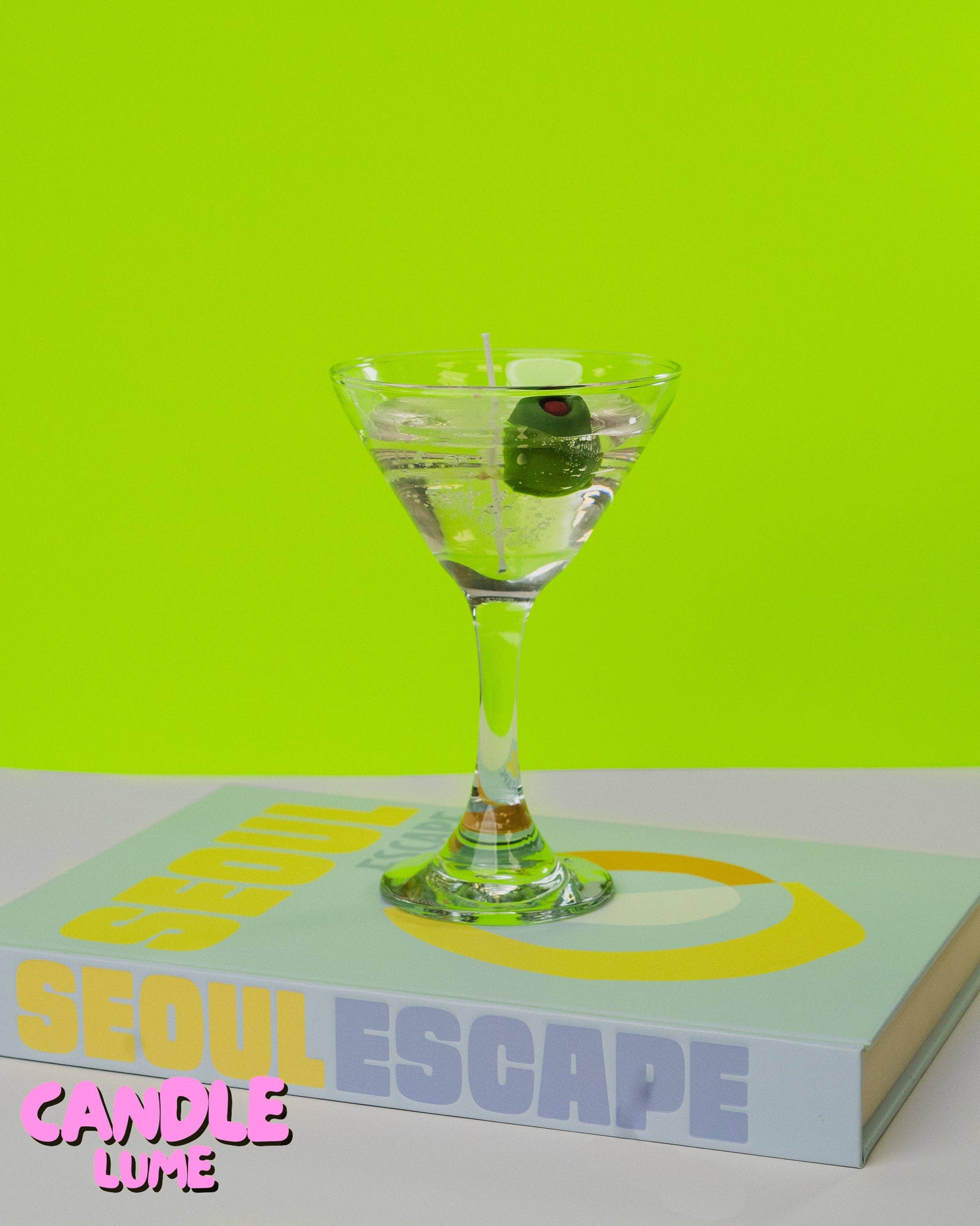 Olive Martini Candle
