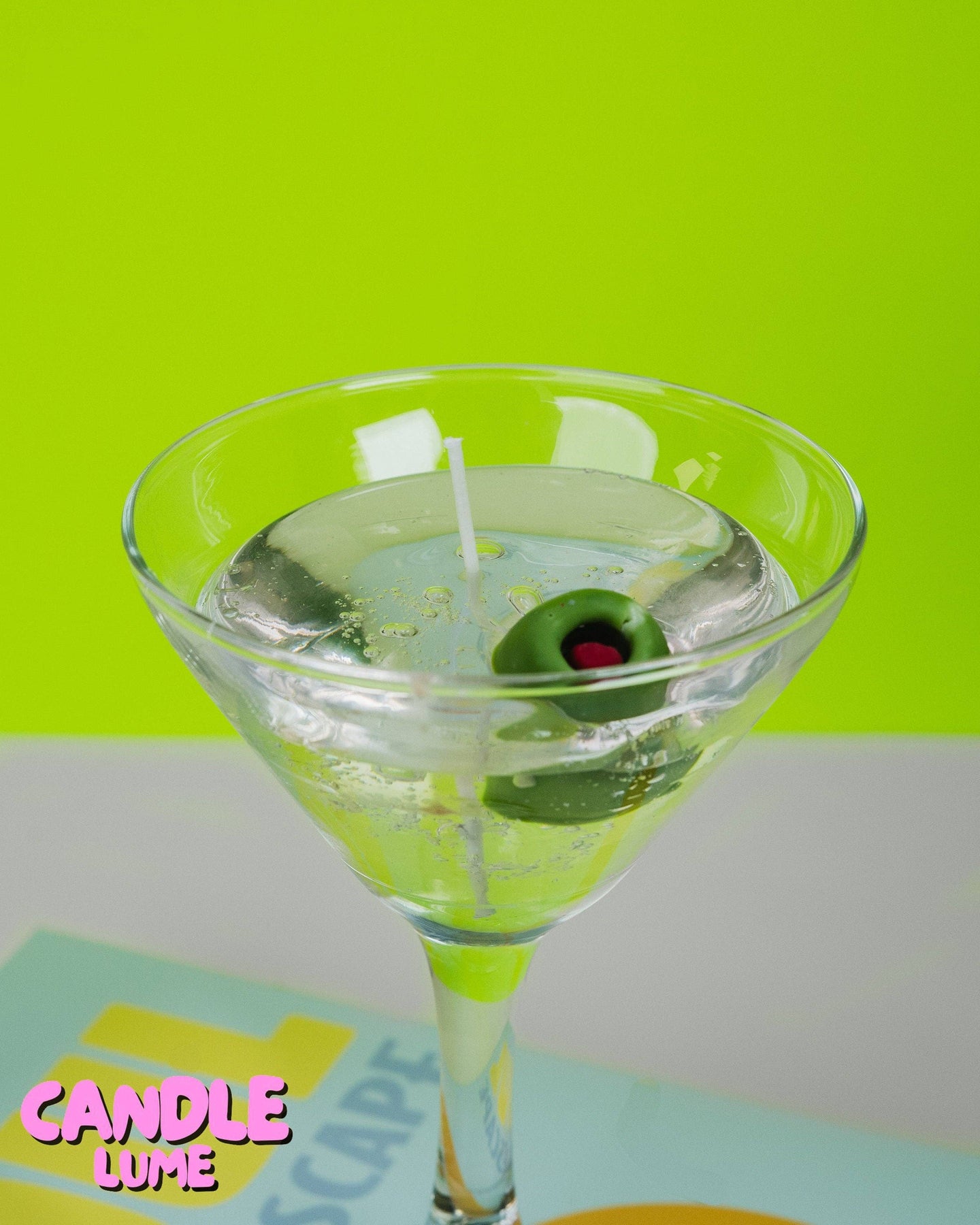 Olive Martini Candle