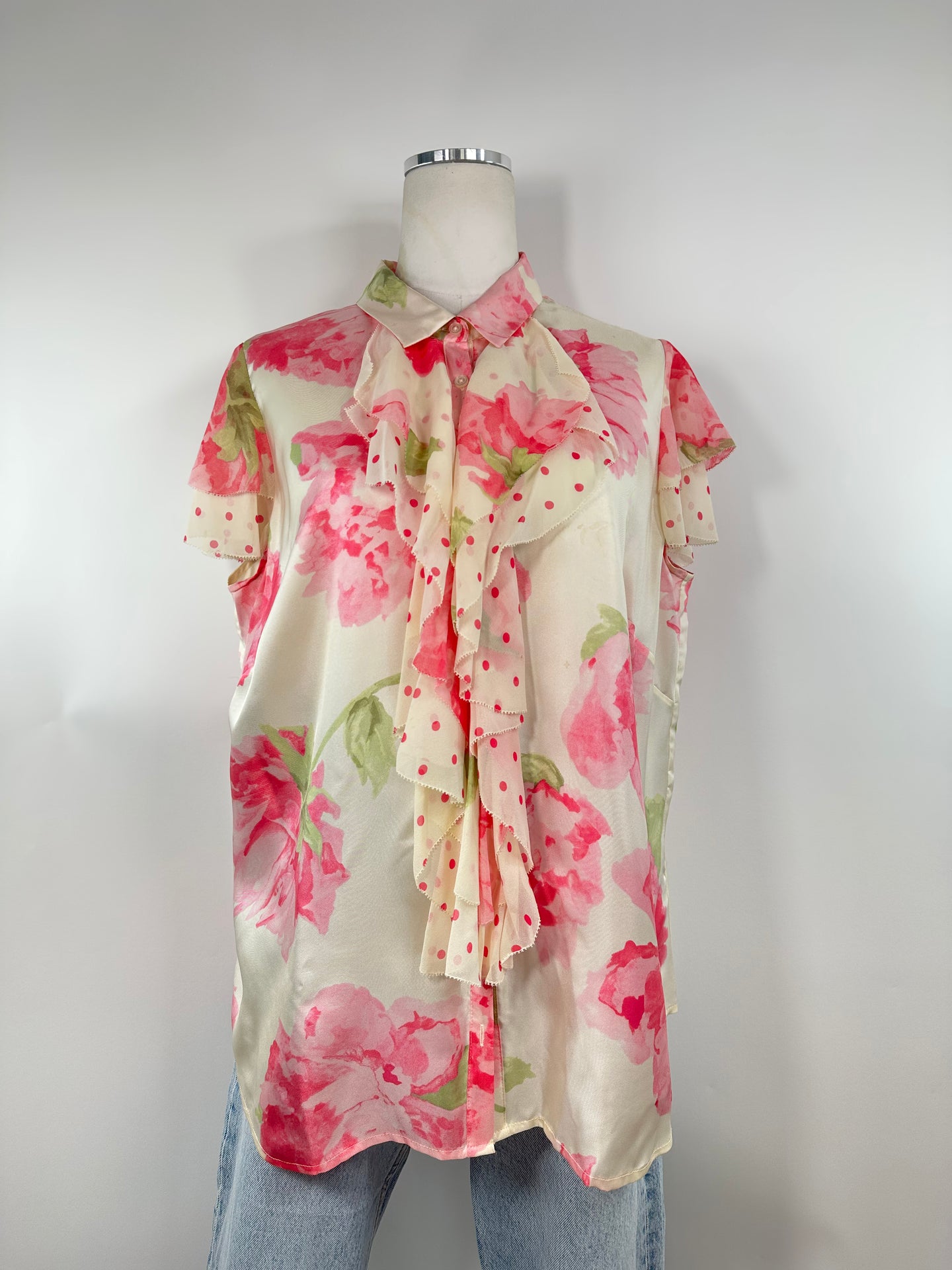 Liz Claiborne Silk Floral Top