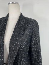 Load image into Gallery viewer, Surf and Turf Black Lace Blazer
